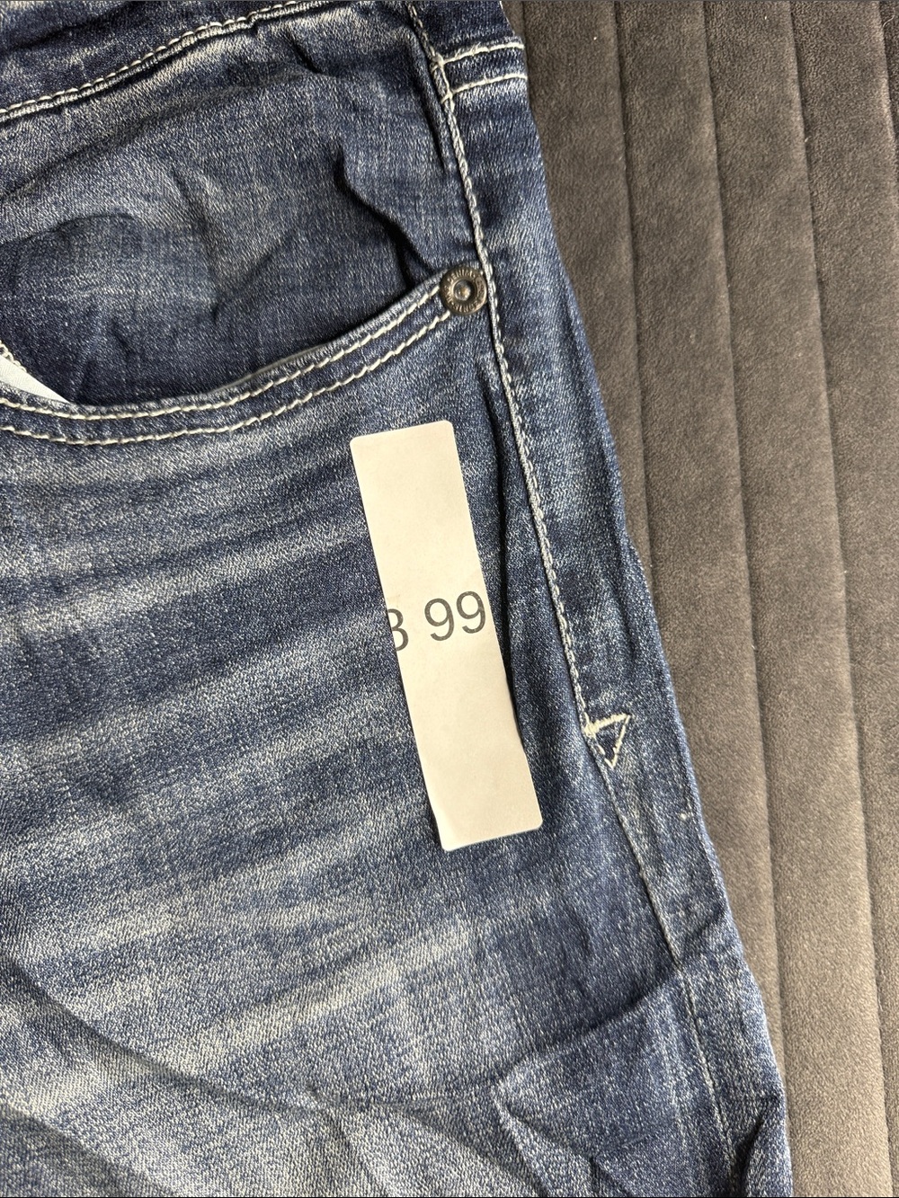 BKE Men's Light Wash Blue Slim Jeans 99 - Picture 3 of 4